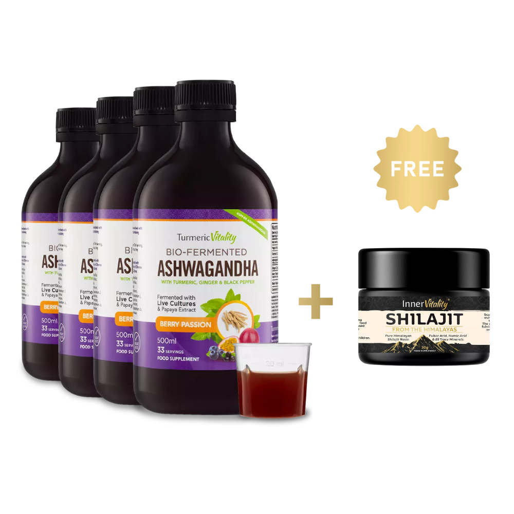 Bio-Fermented Ashwagandha (2025 Sale) 2,4,6