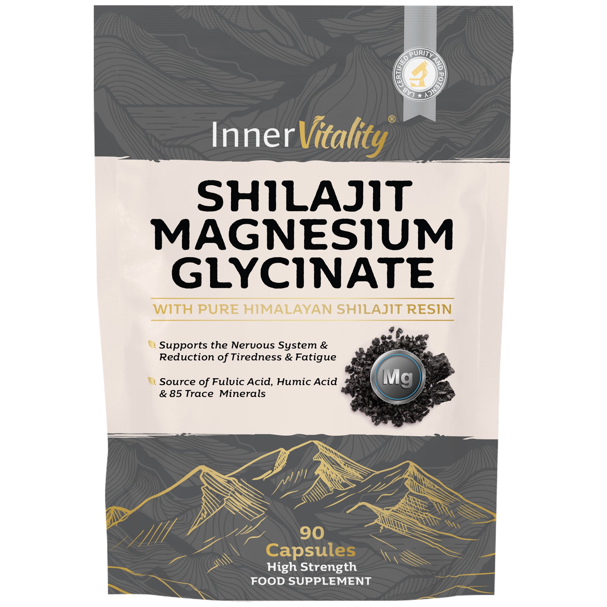 Shilajit Magnesium Glycinate (Subscription 20%)