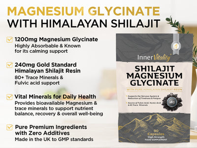 Shilajit Magnesium Glycinate (Subscription 20%)