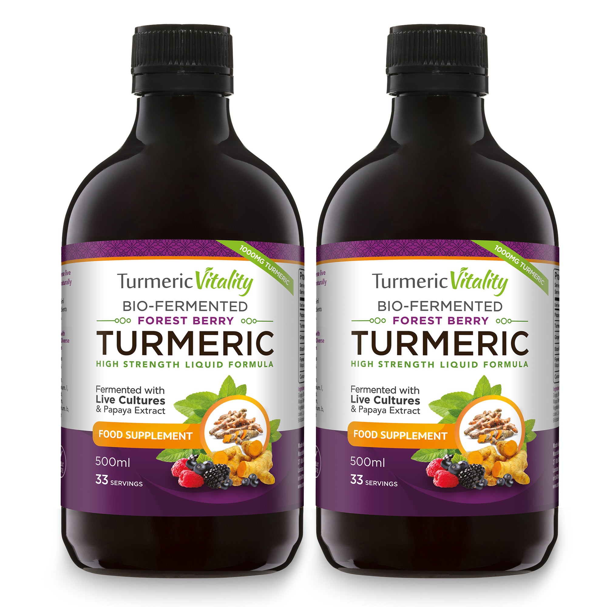 Bio-fermented Turmeric.