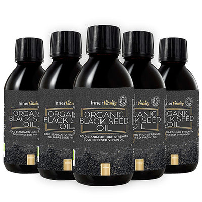 Organic Black Seed Oil (Gold) 3-Pack