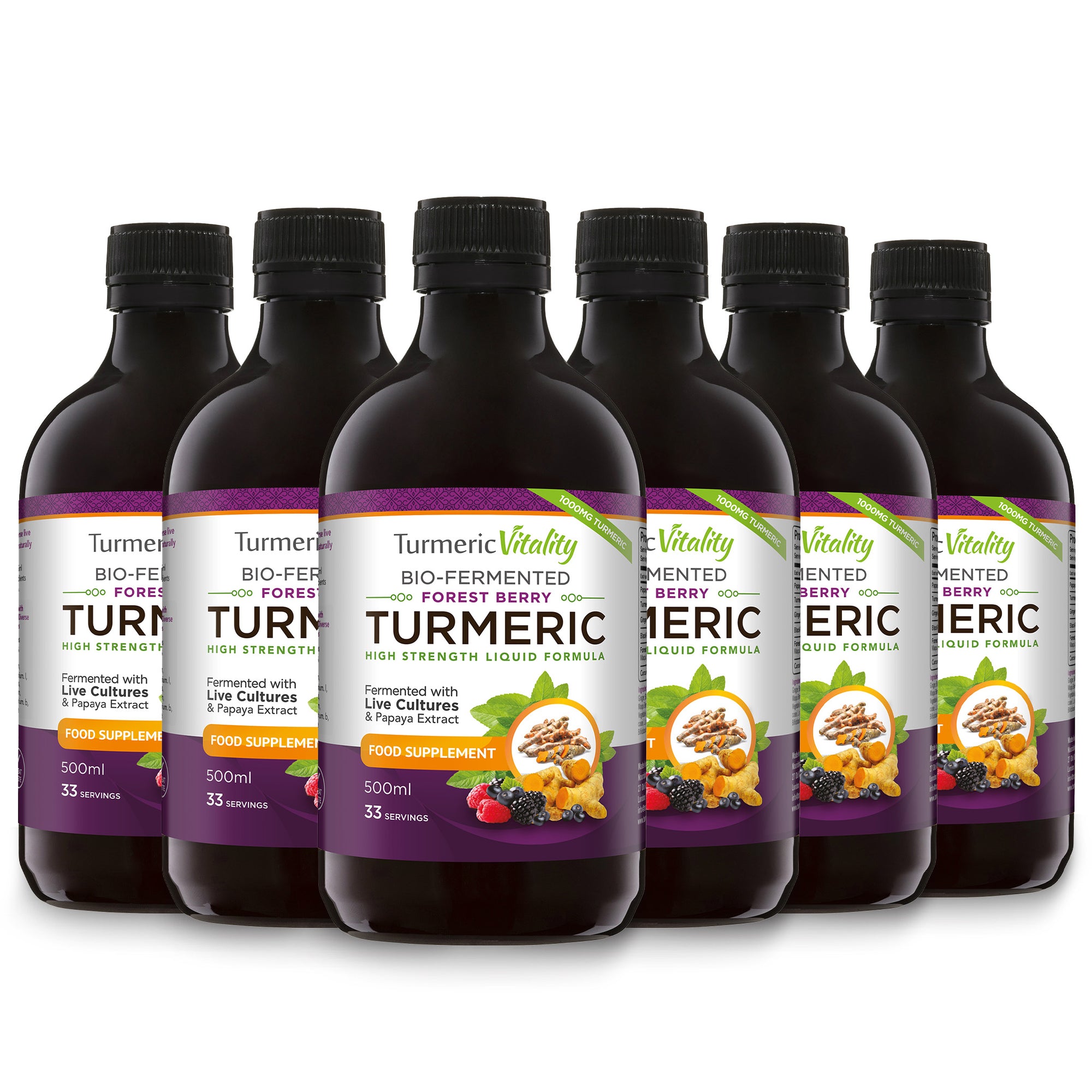 Bio-fermented Turmeric.