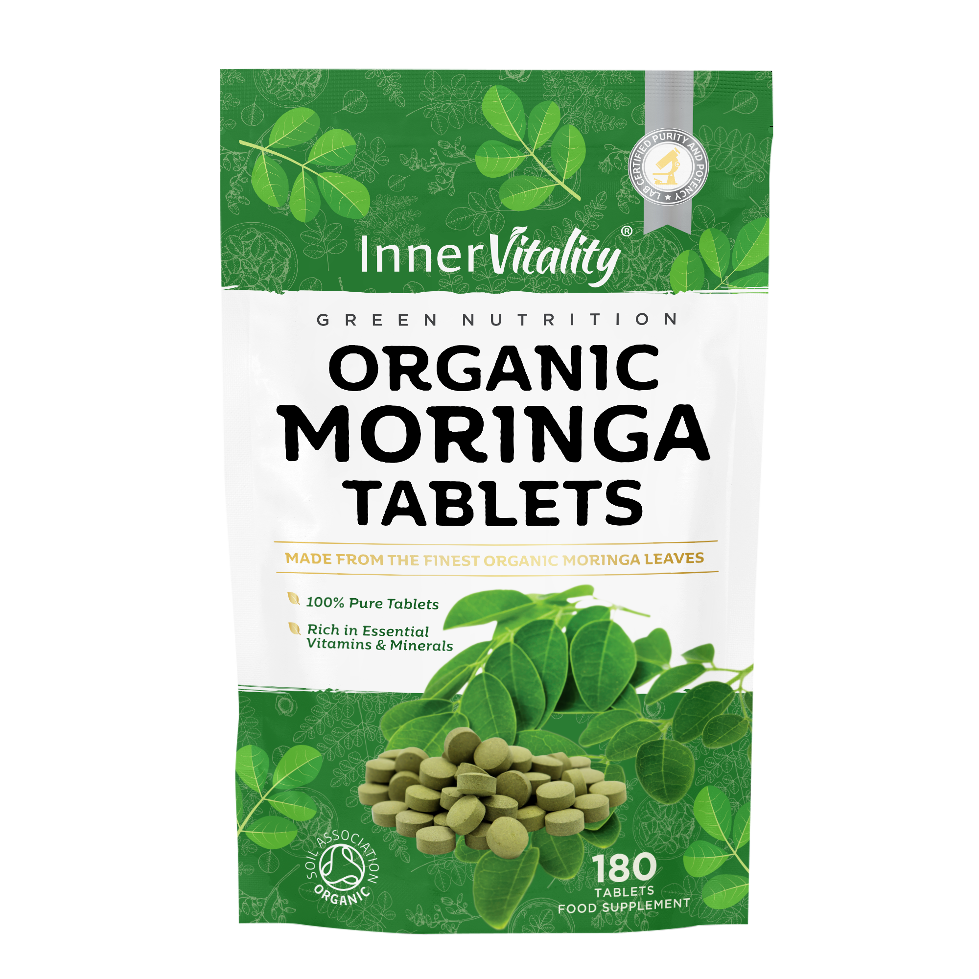Organic Moringa Tablets (Subscription 20%)