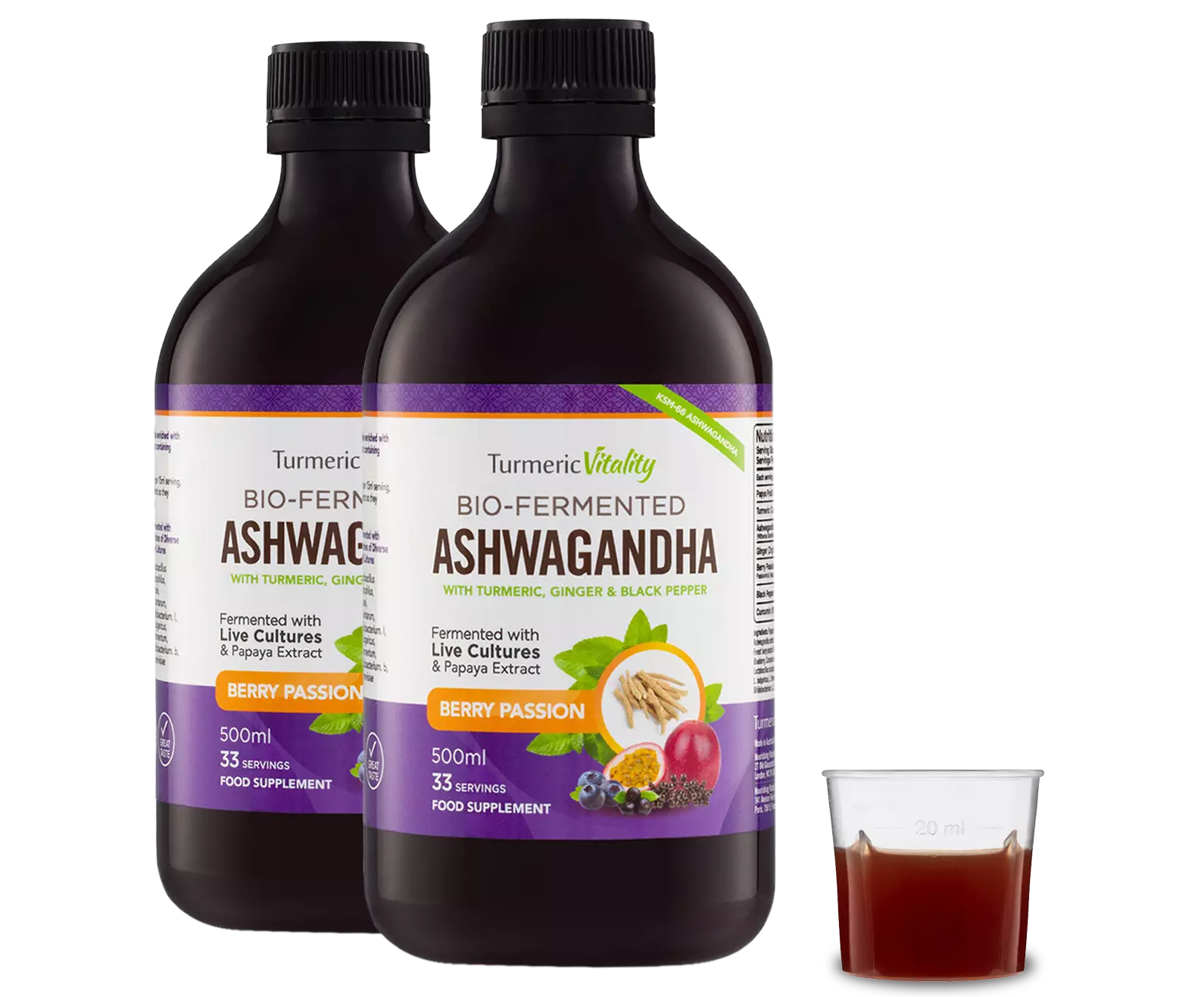 Bio-Fermented Ashwagandha (2025 Sale) 2,4,6