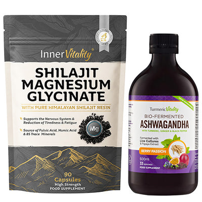 Bio-fermented Ashwagandha + Magnesium Shilajit