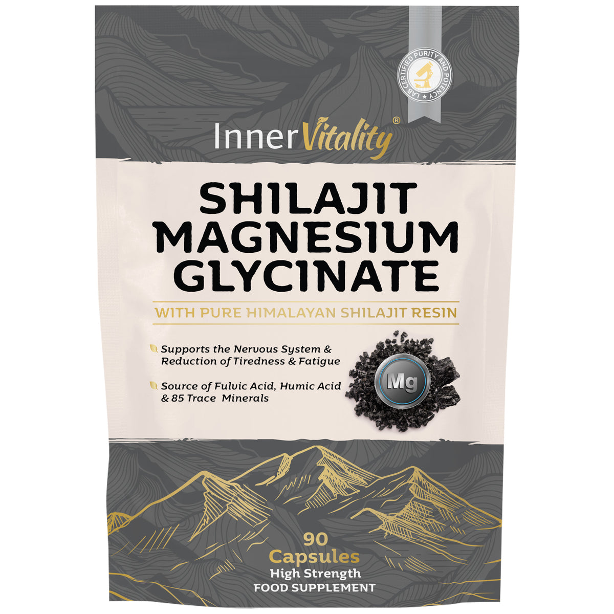 Shilajit Magnesium Glycinate (Subscription 20%)