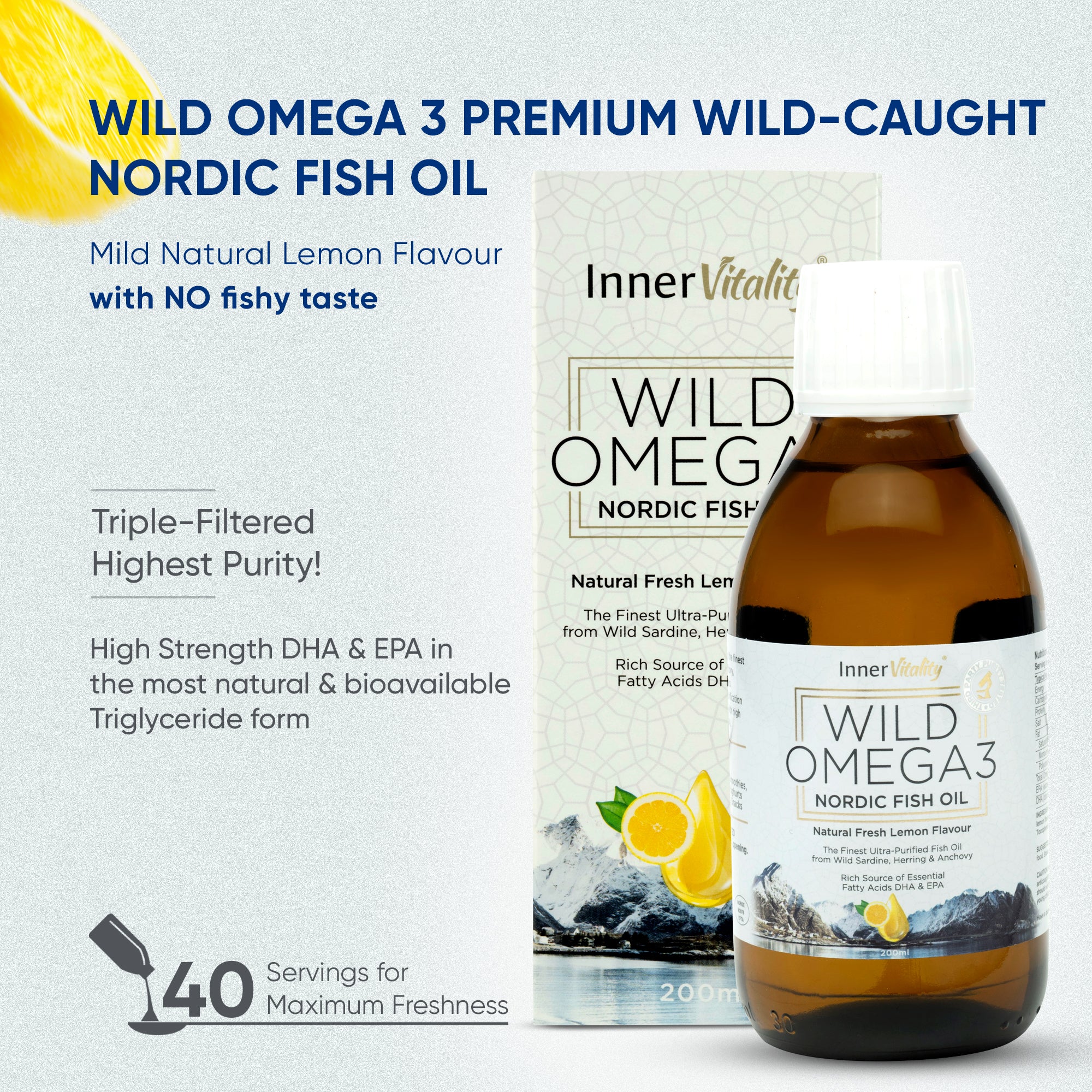 Inner Vitality fish oil omega 3