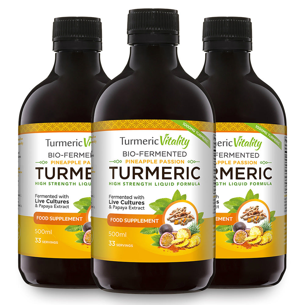Bio-fermented Turmeric (Pineapple Passion) 3-Pack