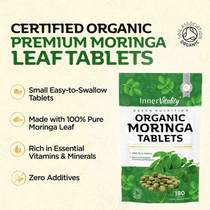 Organic Moringa Tablets (Subscription 20%)
