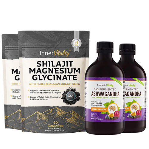 Bio-fermented Ashwagandha + Magnesium Shilajit