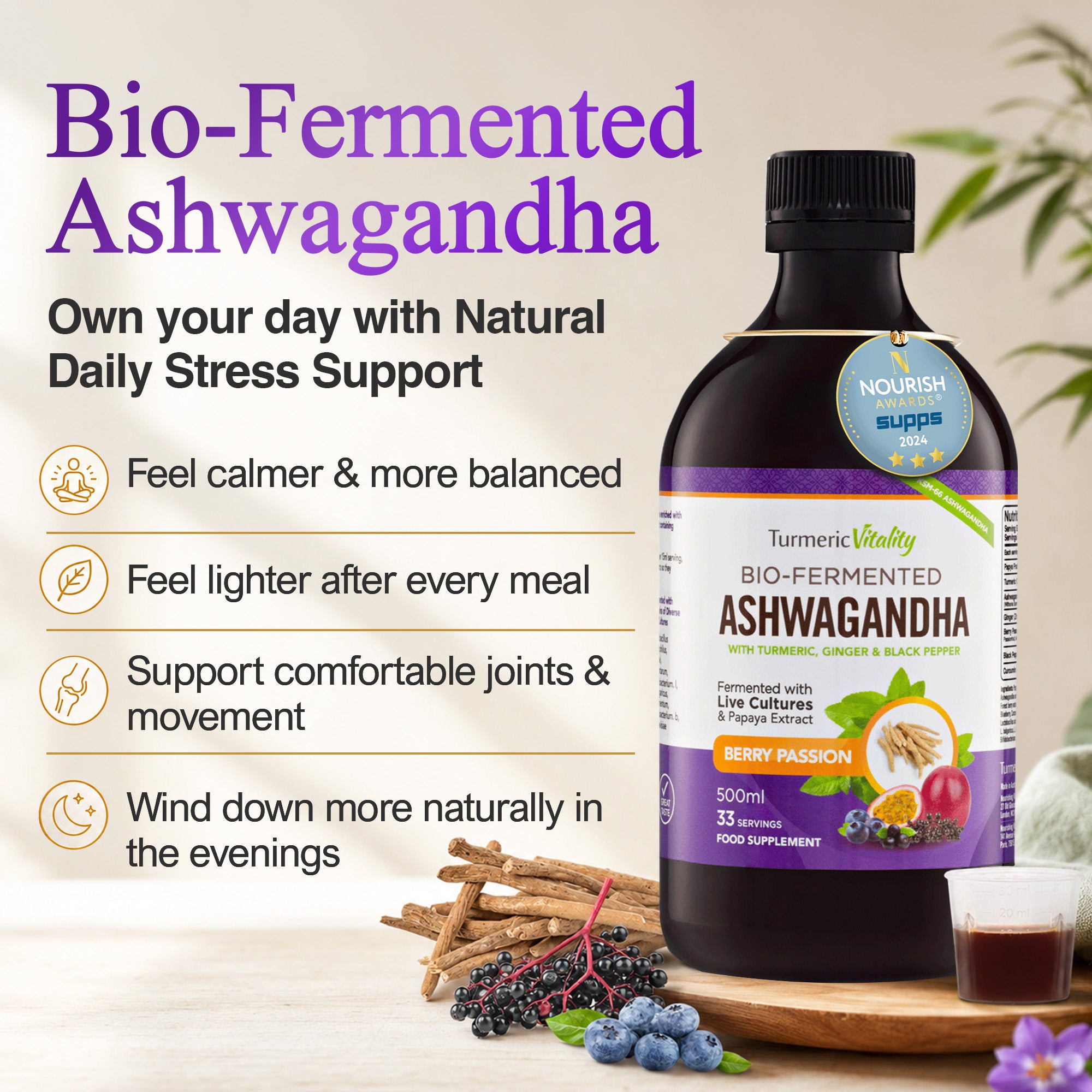 Bio-Fermented Ashwagandha 2026