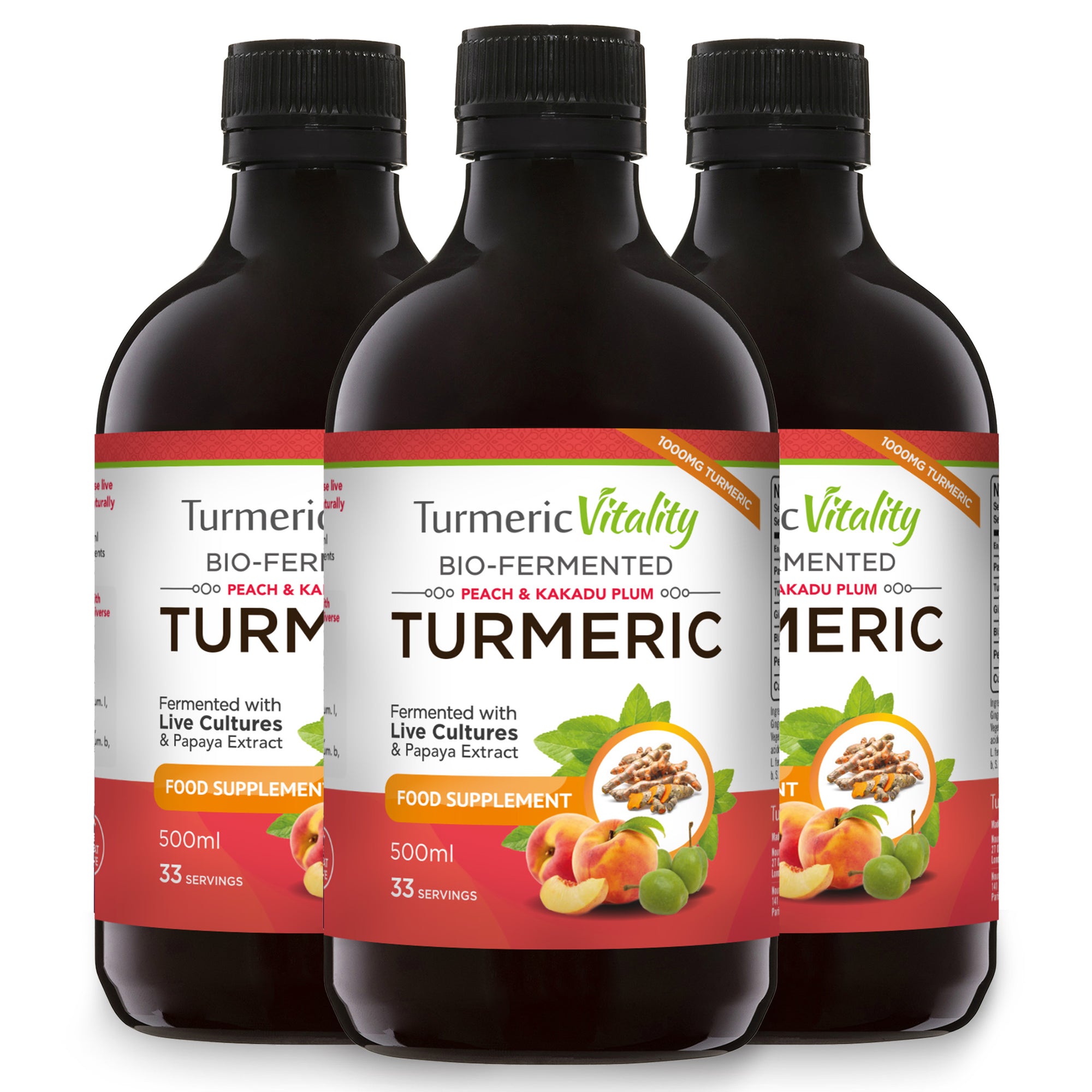 Bio-fermented Turmeric.