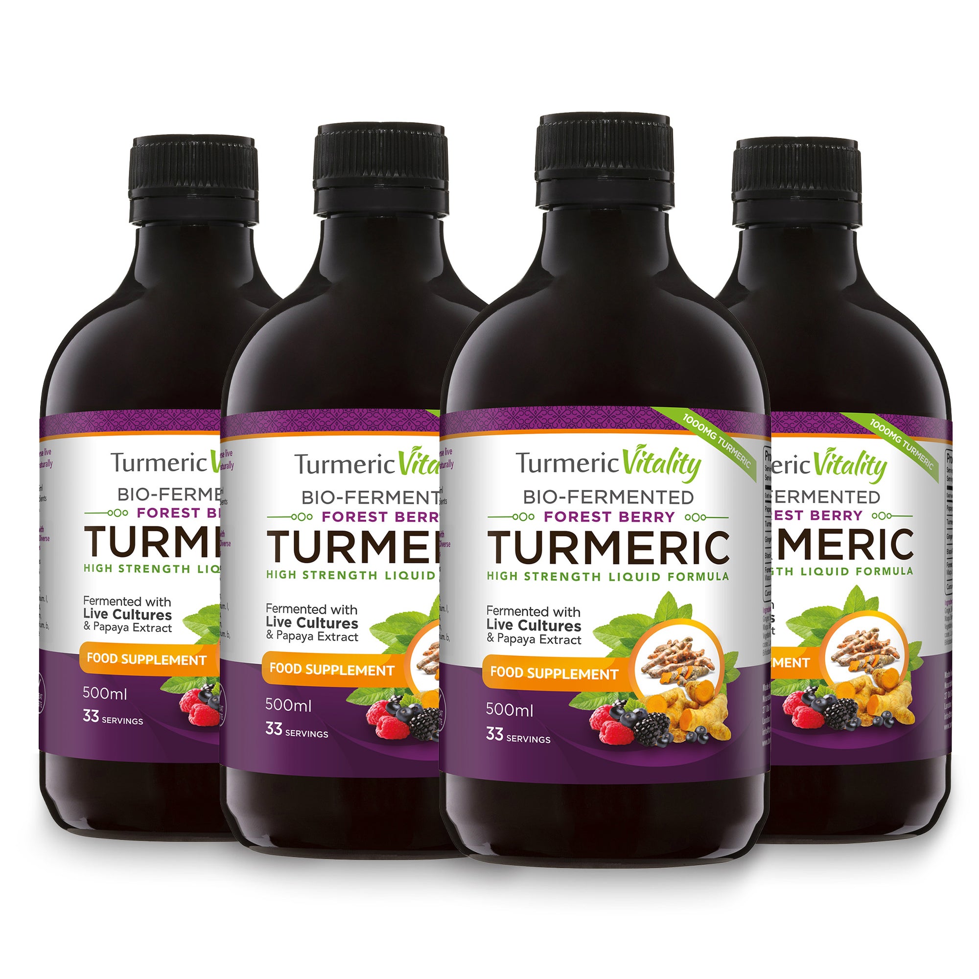 Bio-fermented Turmeric.