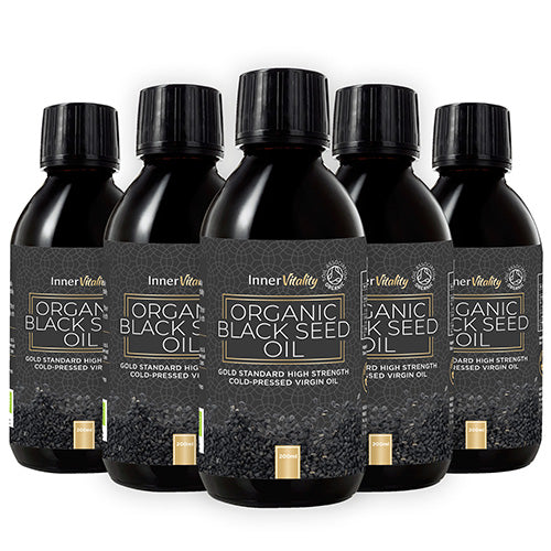Organic Black Seed Oil (Gold)  3-Pack