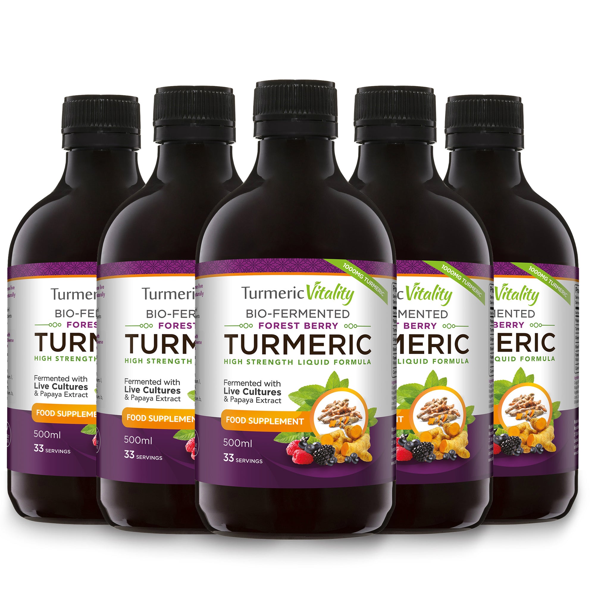 Bio-fermented Turmeric.