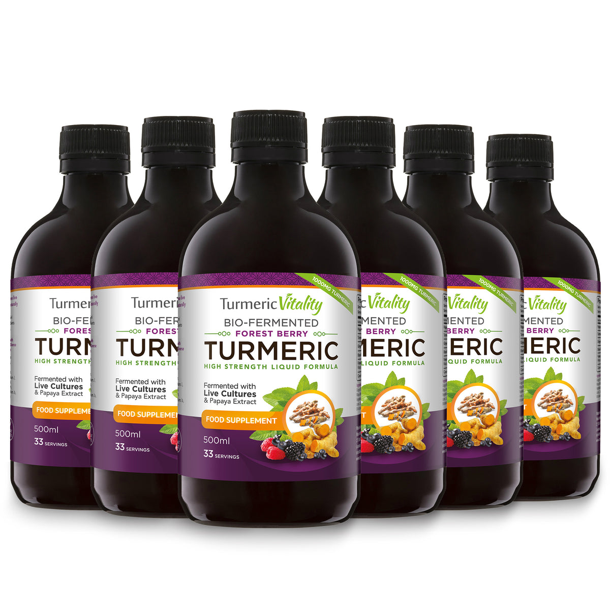 Bio-fermented Turmeric.