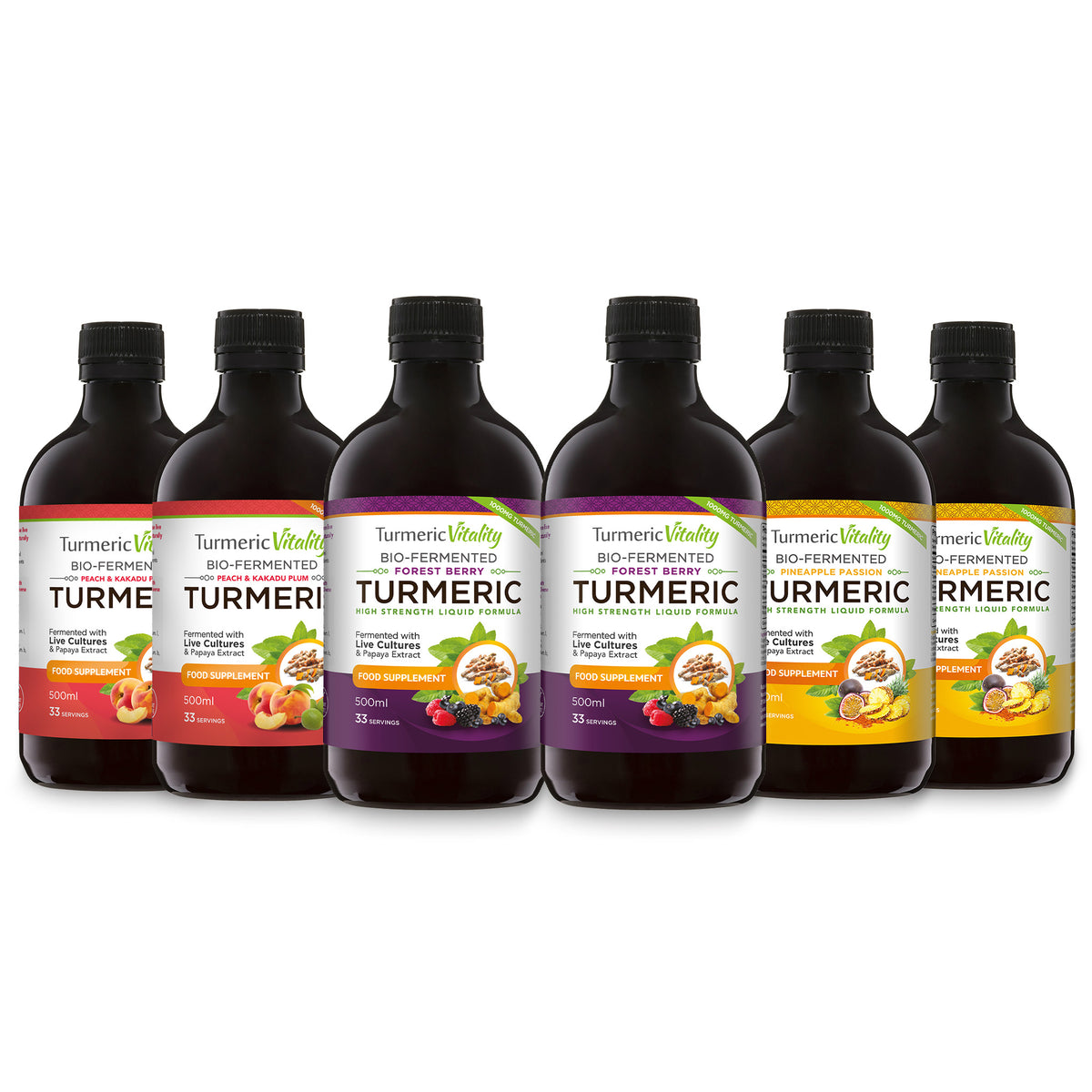 Bio-fermented Turmeric.