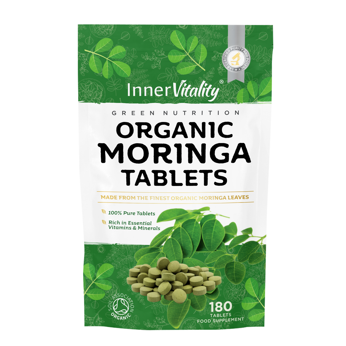Organic Moringa Tablets (Subscription 20%)
