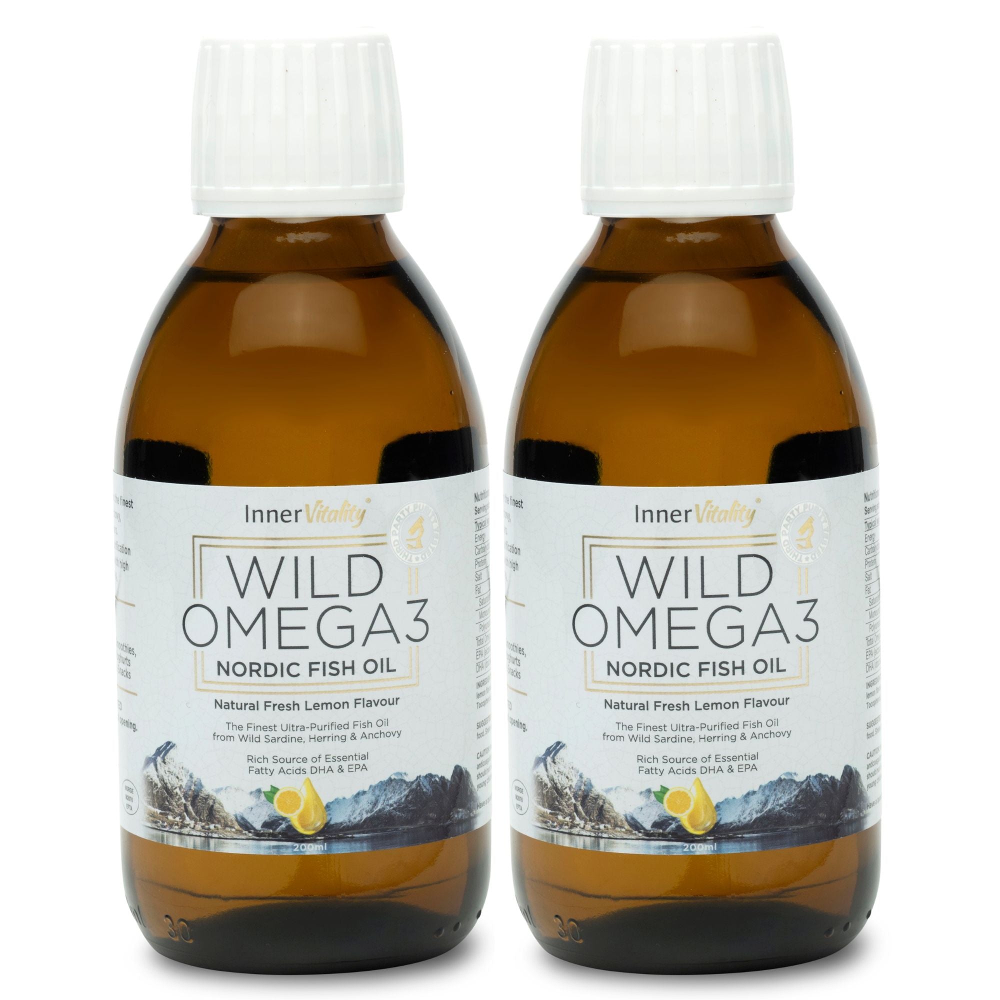 Inner vitality Wild omega 3 two-pack