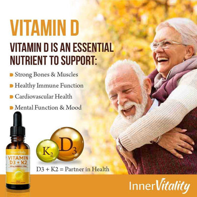 Vitamin D3 + K2 Drops